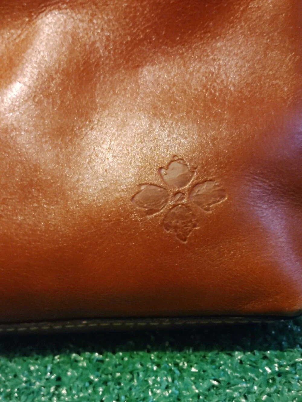 Classic Brown Leather Crossbody Bag - Patricia Nash